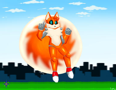Robo Tails Birthday Gift (Rendered) Robo Tails Birthday Gift (Rendered)